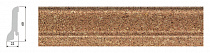 Шпонированный плинтус CORKSTYLE Natural Cork 60х22х2500 от магазина  Carpet-Center.ru