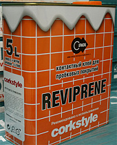 Контактный клей для пробки Cipade Reviprene 5л от магазина  Carpet-Center.ru